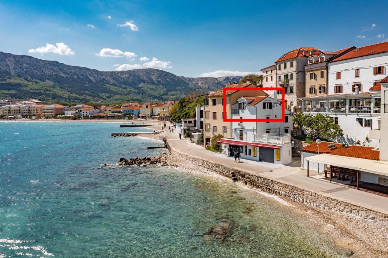 Seafront Baska Apartment المظهر الخارجي الصورة